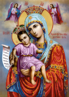 Схема для вышивки бисером PA-1583 Пресвятая Богородица "Достойно есть"
